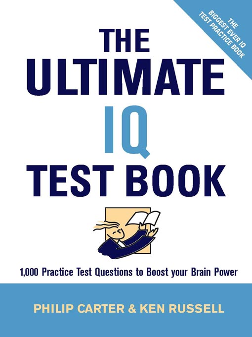 Title details for The Ultimate IQ Test Book by Philip Carter - Available